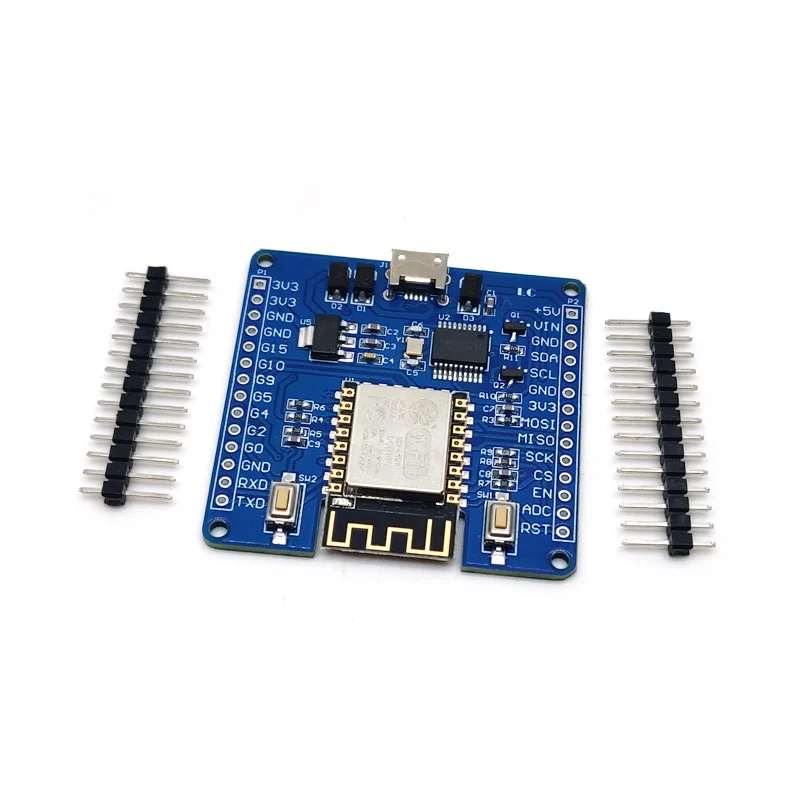 Микропитон Программирование ESP8266 макетная плата USB вход CH340 серийный чип
