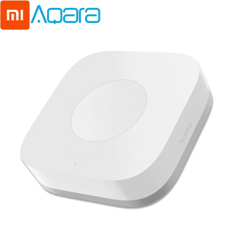 Умный беспроводной переключатель Xiaomi Aqara, умный пульт дистанционного управления одним ключом, интеллектуальное приложение Aqara, приложение для домашней безопасности, управление приложением
