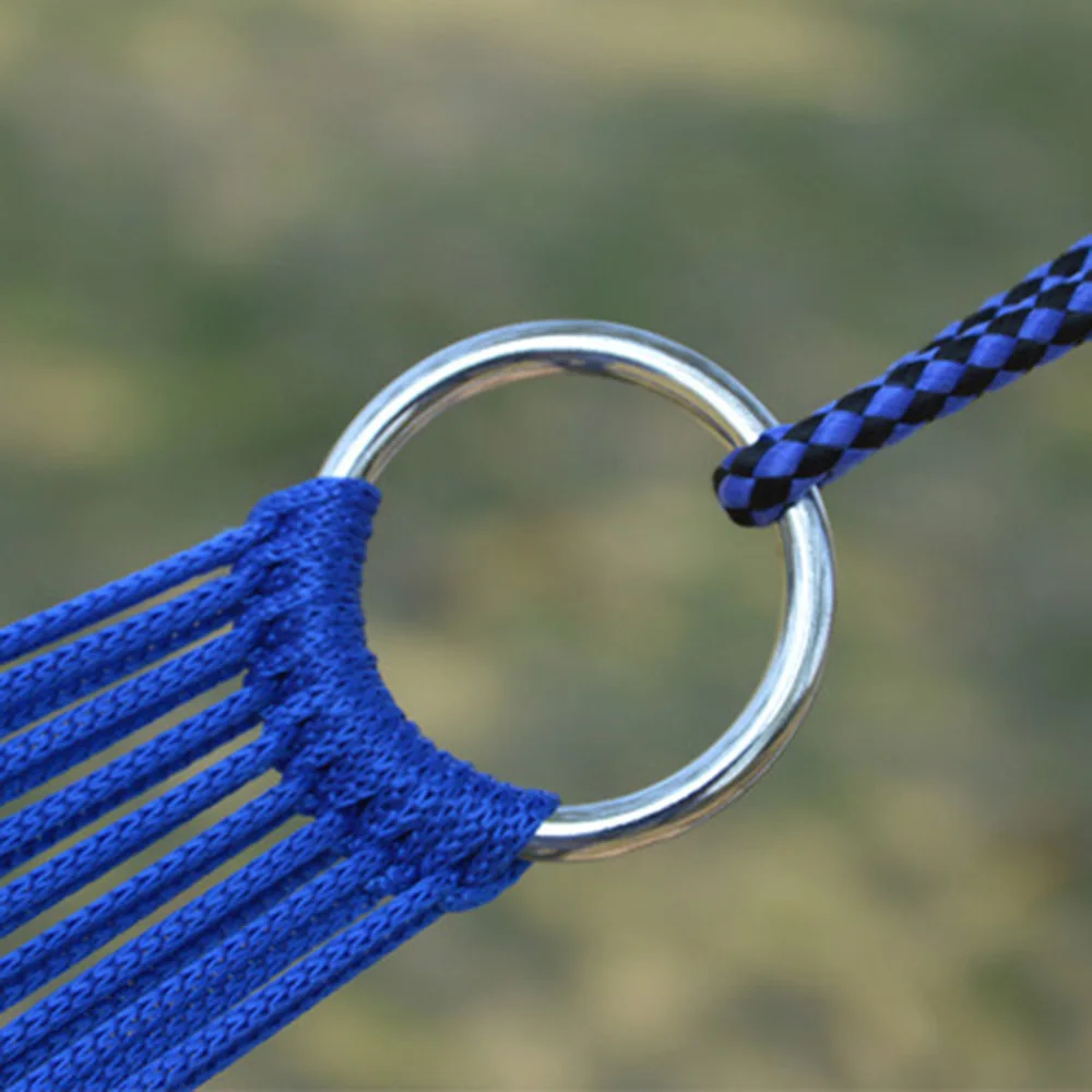 Горячая новинка нейлоновая наружная сетка-гамак подвесная спальная кровать