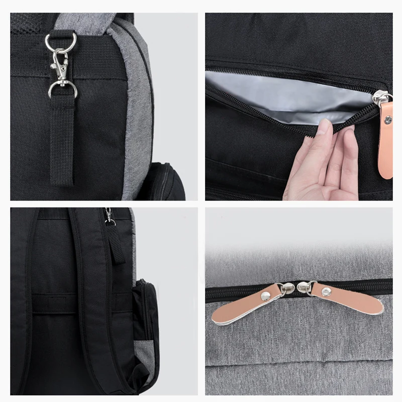 LAND детские сумки с искусственной кожей вместительные для подгузников