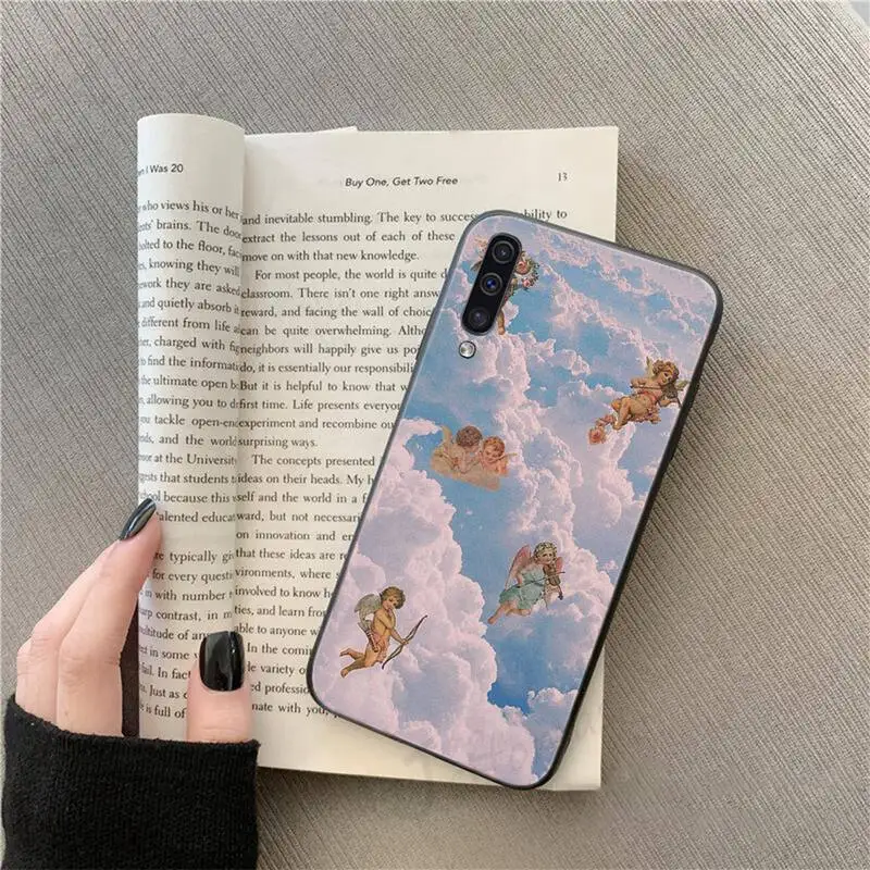 

Angels baby art high quality Phone Case For Samsung galaxy S 9 10 20 A 10 21 30 31 40 50 51 71 s note 20 j 4 2018 plus