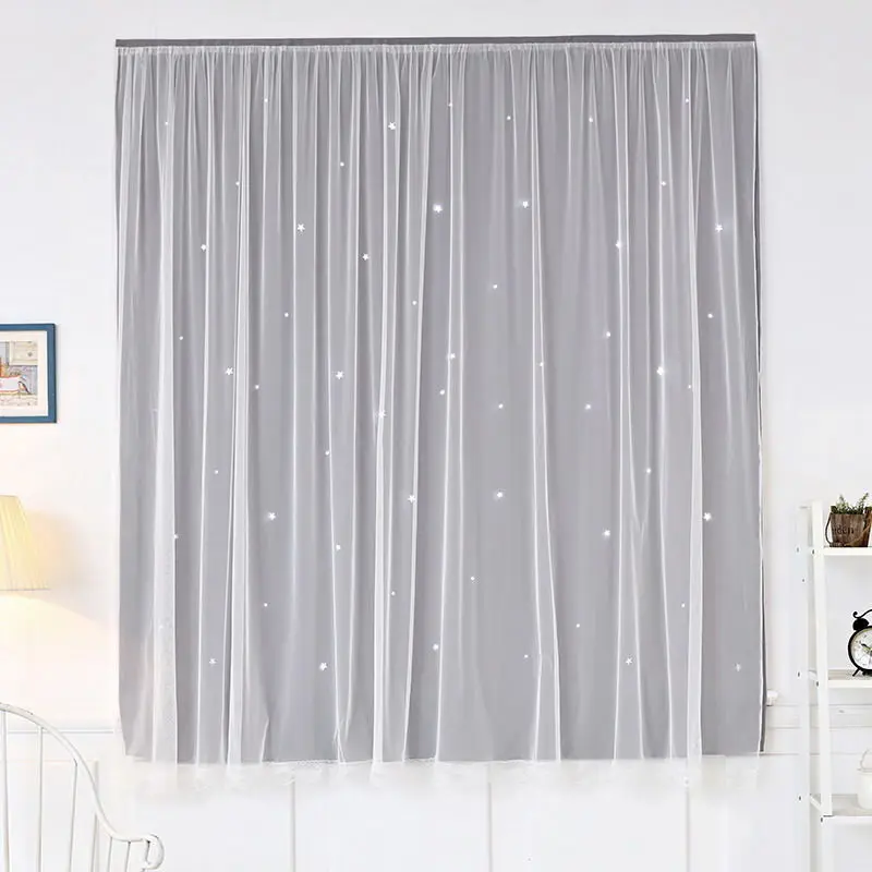 1 шт. простая и современная занавеска с защитой от отверстий без липучек