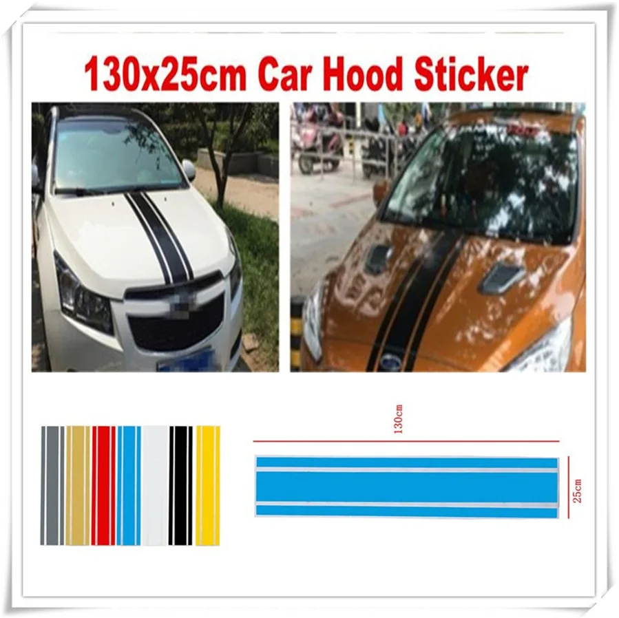 Auto Decal car Scratched Sticker Engine Decor Stripe for Chevrolet Miray Caprice Agile Stingray Aveo5 Matiz Lumina HHR | Автомобили и