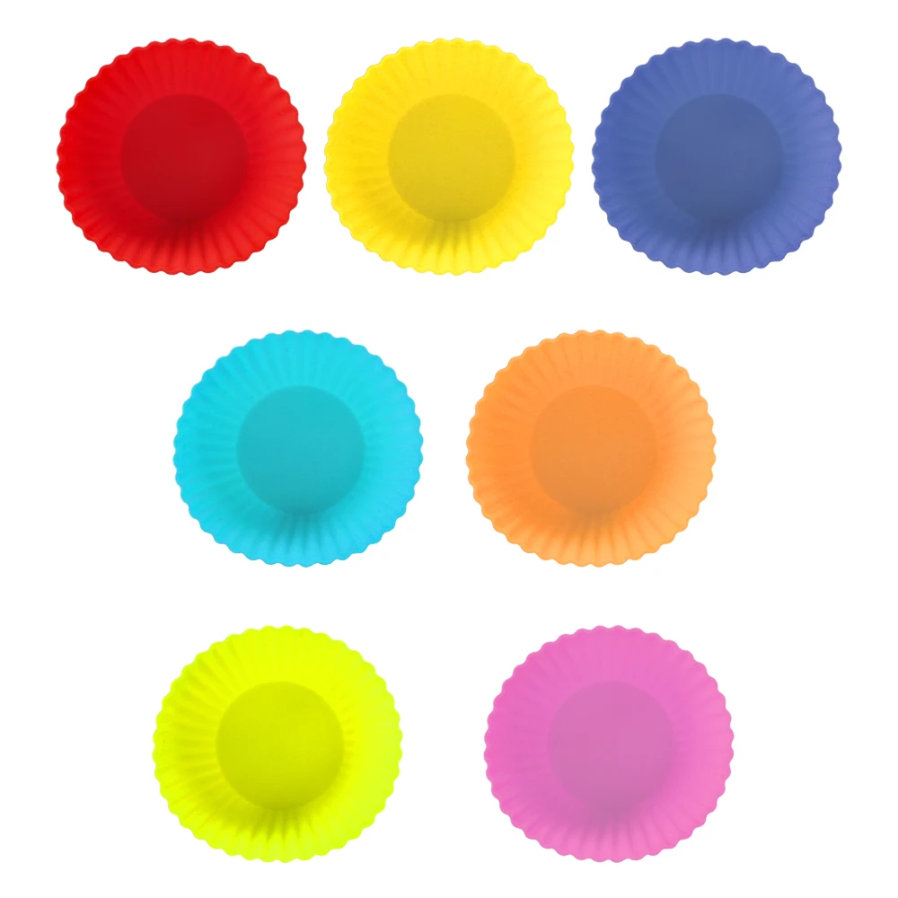 

The silicone cake mould circular muffin cake bakeware DIY baking form to decorate a kitchen cooking tools