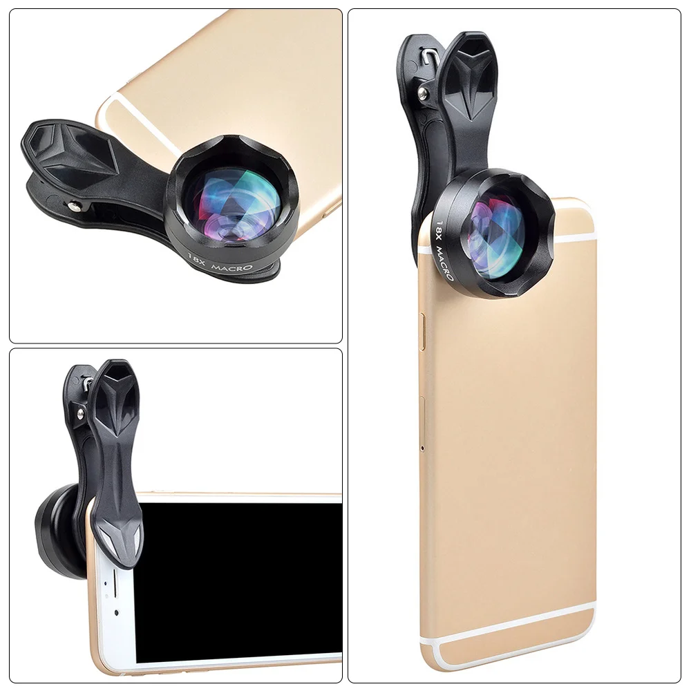 18X макрообъектив телескопа для телефона ювелирные изделия насекомые
