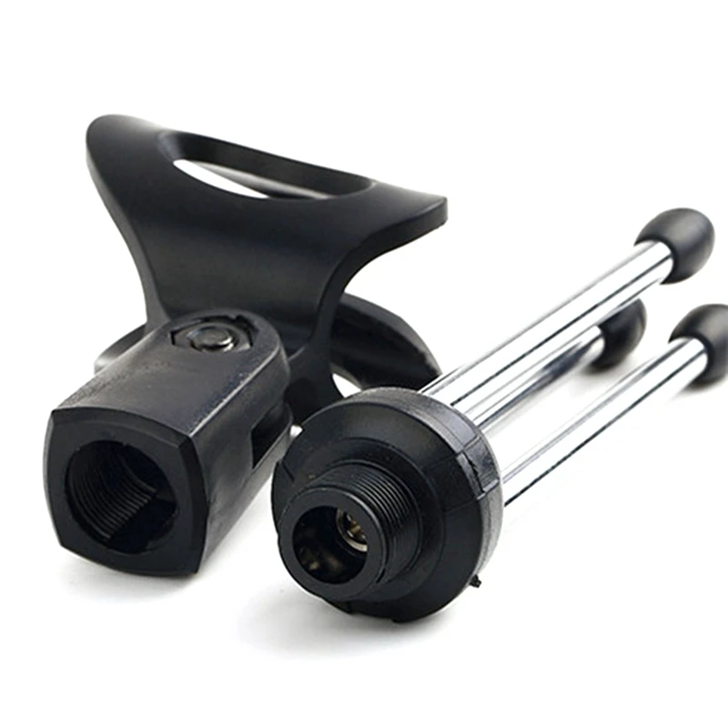 

Mic Stand Bracket Desktop Adjustable Microphones Tripods Holder Mini Portable Table Tops Microphone Tripod