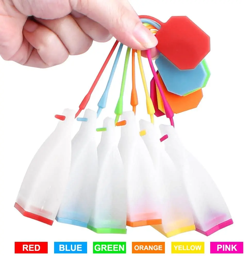 

Home Silicone Reusable Tea Bag with Long Rope Premium Loose Leaf Tea Infuser Strainer for Tea Cups, Mugs and Teapots