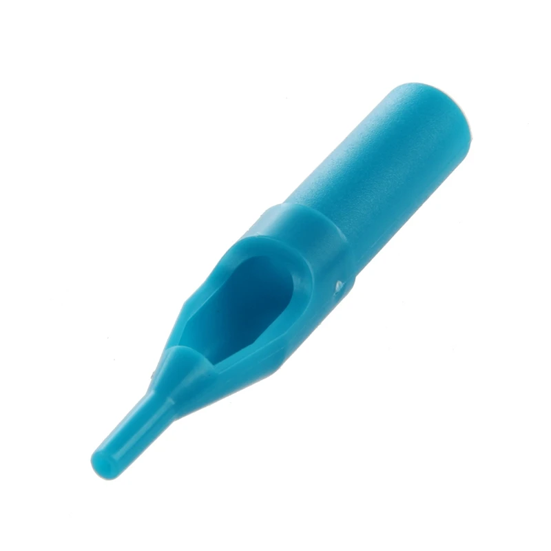 50 x 7RT синий одноразовые тату машинка удлинитель сопла советы и 200 Пластик средней