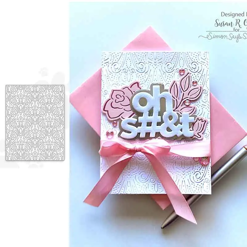 

Imperia Plate Wafer Dies Metal Cutting Dies Scrapbook Diary Decoration Stencil Embossing Template Diy Greeting Card