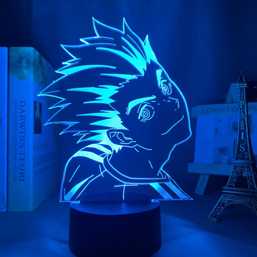 

Anime Night Light Haikyuu Koutarou Bokuto for Bedroom Decor Nightlight Kids Child Birthday Gift Manga 3d Lamp Bokuto Haikyu