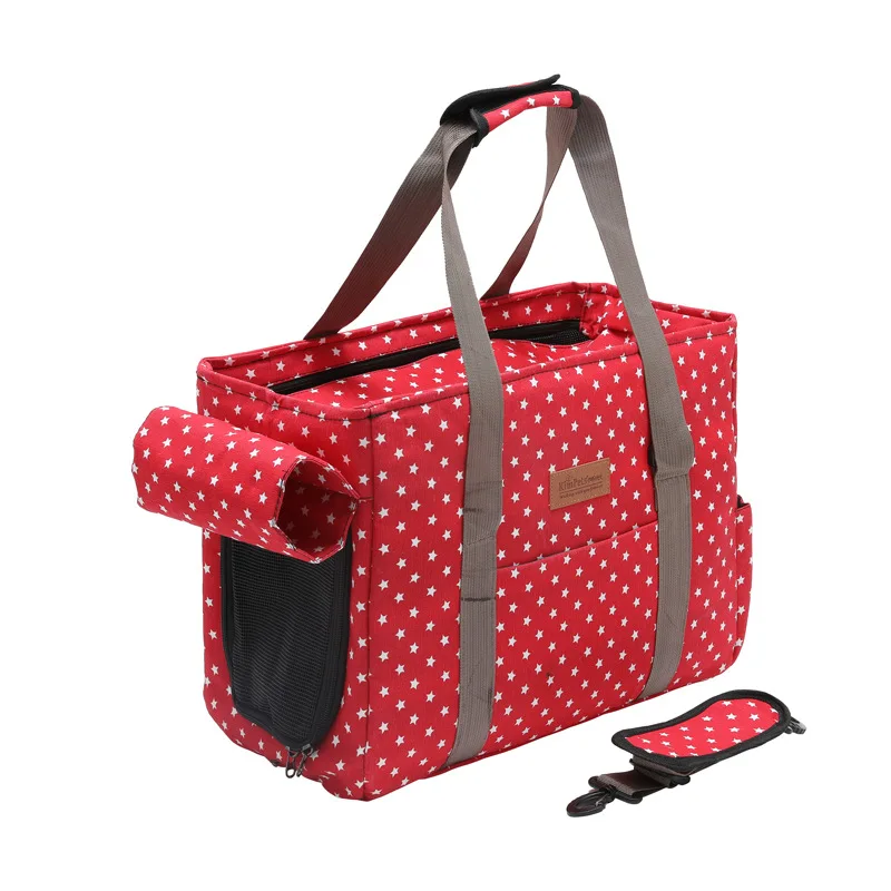 Переноска для кошек воздухопроницаемая сумка на плечо переноски маленьких и