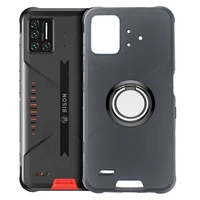 For UMIDIGI Bison Pro 2021 UMI BisonPro Back Ring Holder Bracket Phone Case Smartphone TPU Soft Silicone Cover