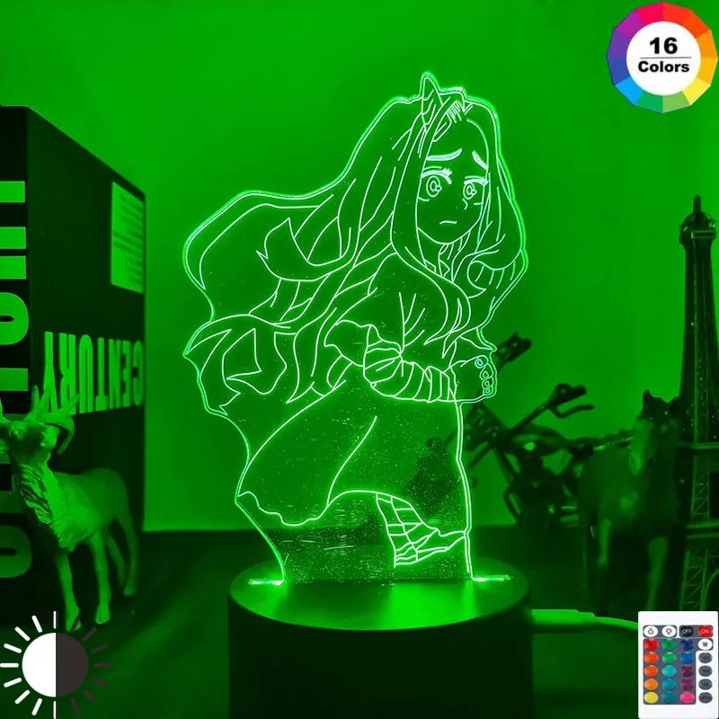 Светодиодный ночсветильник с аниме Моя геройская Академия лампа для спальни