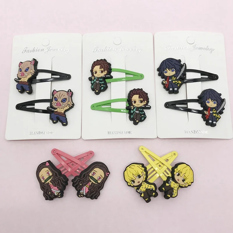 1 пара аниме демон убийца Kimetsu без Yaiba кохау Shinobu Для женщин Косплэй головные уборы