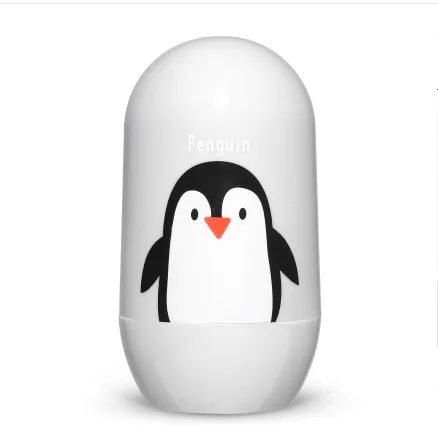 penguin 4 шт. Детские комплекты для здравоохранения детский набор для ухода за ногтями Детские пальчиковые ножницы кусачки для ногтей Мультяшные животные Коробка для хранения для путешествий - Цвет: penguin
