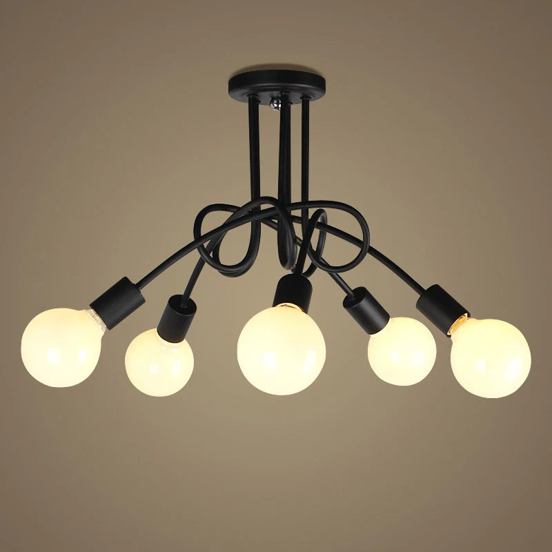 

Nordic individual Korean ceiling lamps, modern minimalist study bedroom balcony dining room LED desk lamp