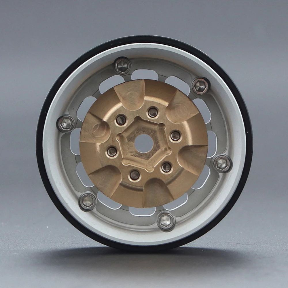 2 шт латунные тормозные диски для 1 9 дюймов Vanquish Beadlock колеса Axial каприа Wraith SCX10 Traxxas