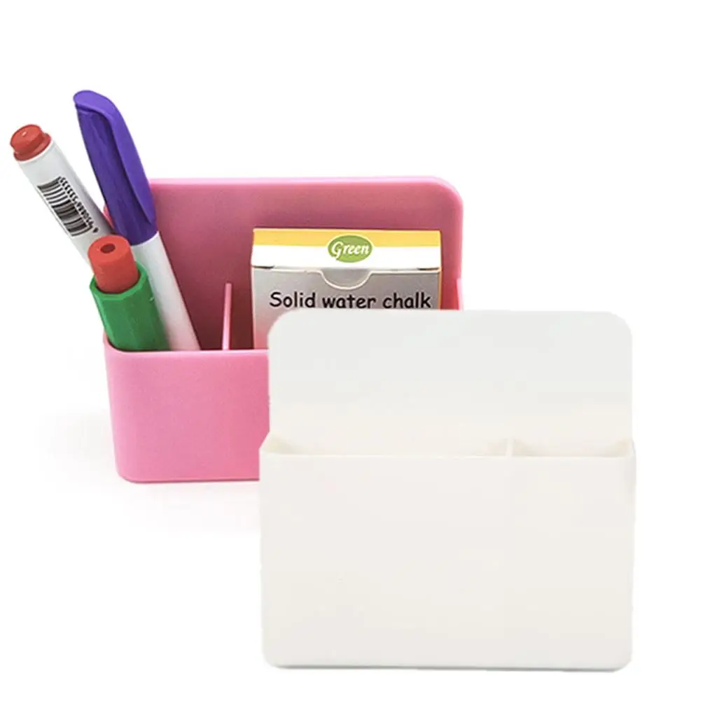 

Мел пластиковый ящик для хранения магнитная доска многофункциональный держатель для ручек Органайзер