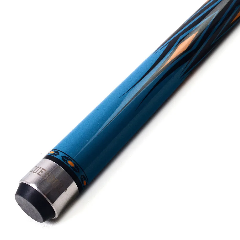 Cuesul Профессиональный 5" 19 oz 11,5/12,75 мм кий наконечник клен Снукер Бильярдный Кий набор с кием полотенце синий цвет