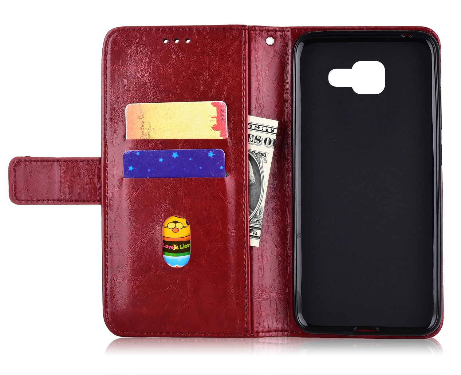 Чехол-книжка для Samsung Galaxy A3 2016 A310 A310F SM-A310F кожаный |