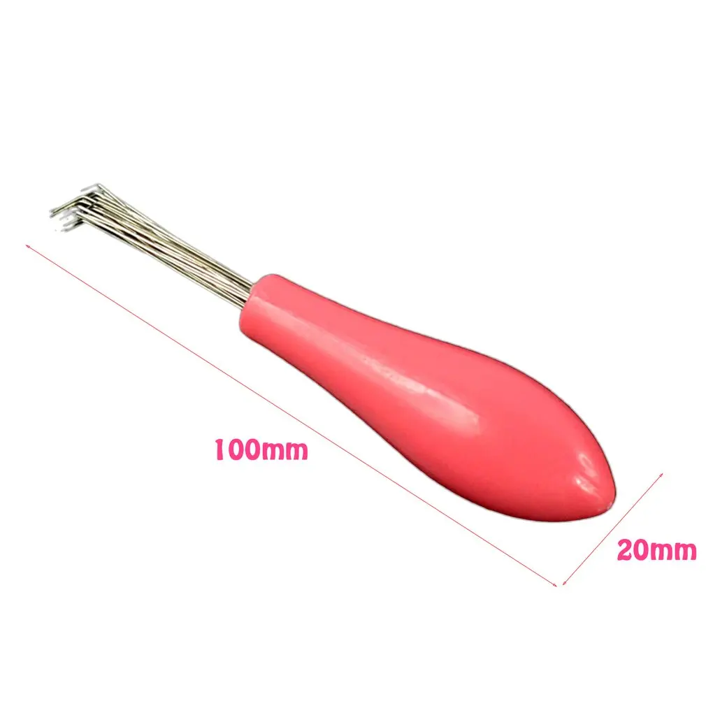 

Durable mini comb brush cleaner embeded salon tool home essential Embedded Beauty Tools metal Hair Brush clean Tool