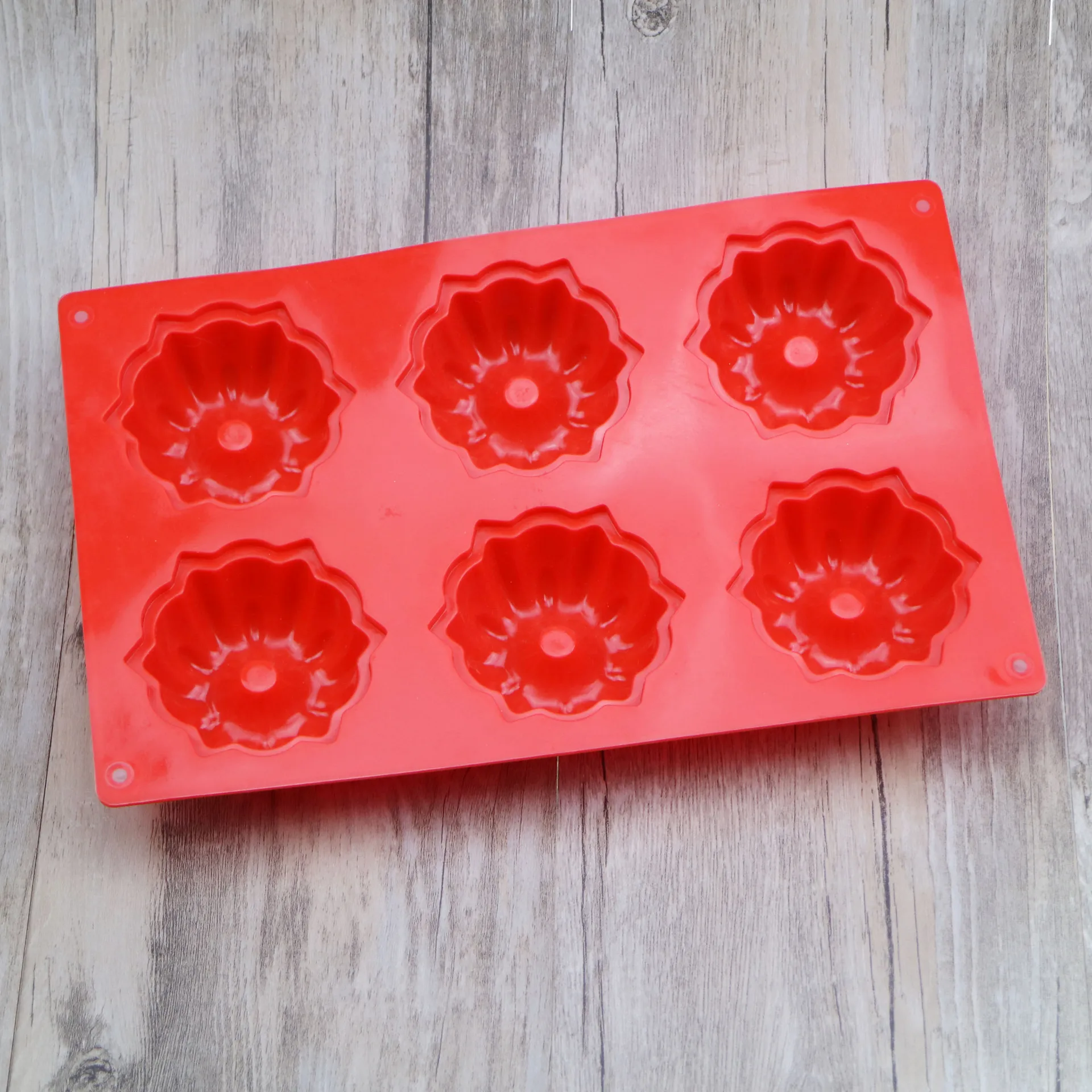 Силиконовая 6 кружевная форма для торта с тыквой формочка желе чашкой хофффмафен