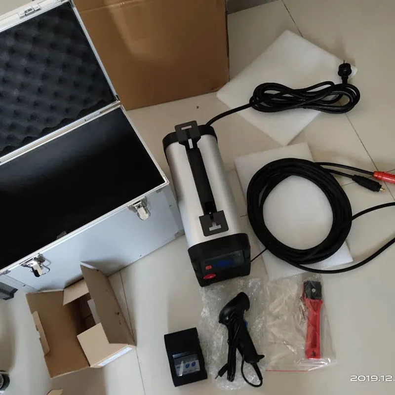 

Maquina de Soldadura de Codo de 45 Anglos SDR11 por Electrofusion HDPE