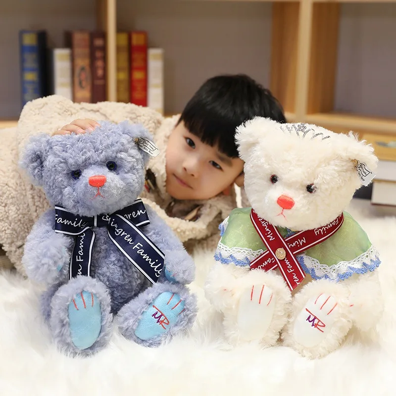 

Высококачественный новый мягкий плюшевый мишка/овечка, плюшевая игрушка, ленточный медведь, британский медведь, принцесса, медведь, мягкая ...