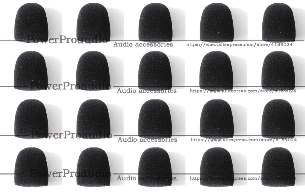 20 шт./лот Губка микрофона (внутренняя) ветрозащитная Пена Для Shure SM58 SM58S SM58LC BETA58 PG58