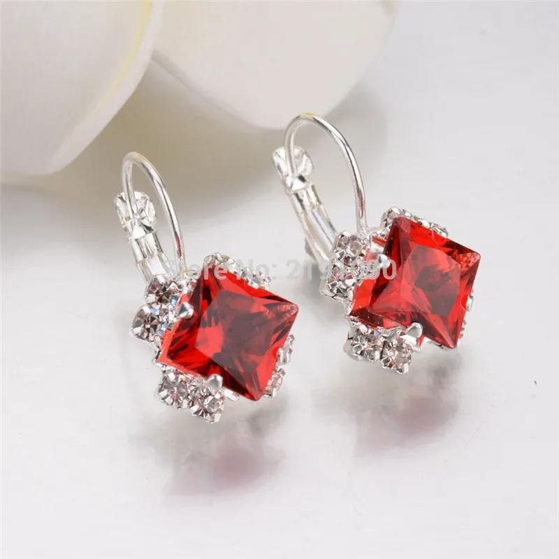 Женские серьги-подвески с фианитами серьги-капельки кристаллами и цветами для