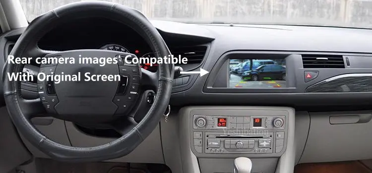 Автомобильная камера заднего вида для Citroen C5 2007~-камера заднего вида RCA и экран