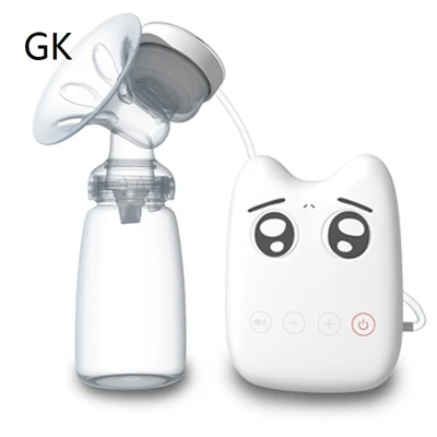 Новый одинарный или двойной Электрический молокоотсос, Электрический Мощный молокоотсос с USB, с двумя бутылочками для детского молока
