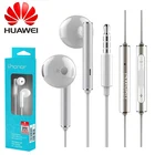 Наушники-вкладыши Huawei Honor AM115 с разъемом 3,5 мм, проводной контроллер для Huawei P10 P9 P8 Mate9 Honor 8