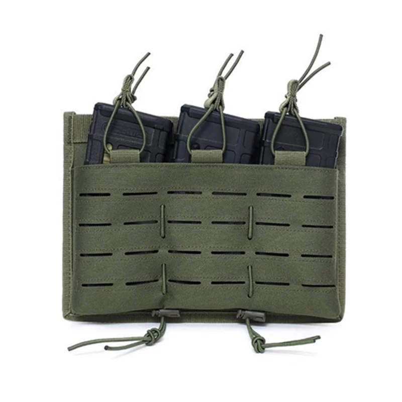 

Tactical MOLLE Panel Triple Mag Pouch Military Hunting Pouch Tactical Vest Magazine Pouch Hunting Airsoft For JPC CPC AVS Vest