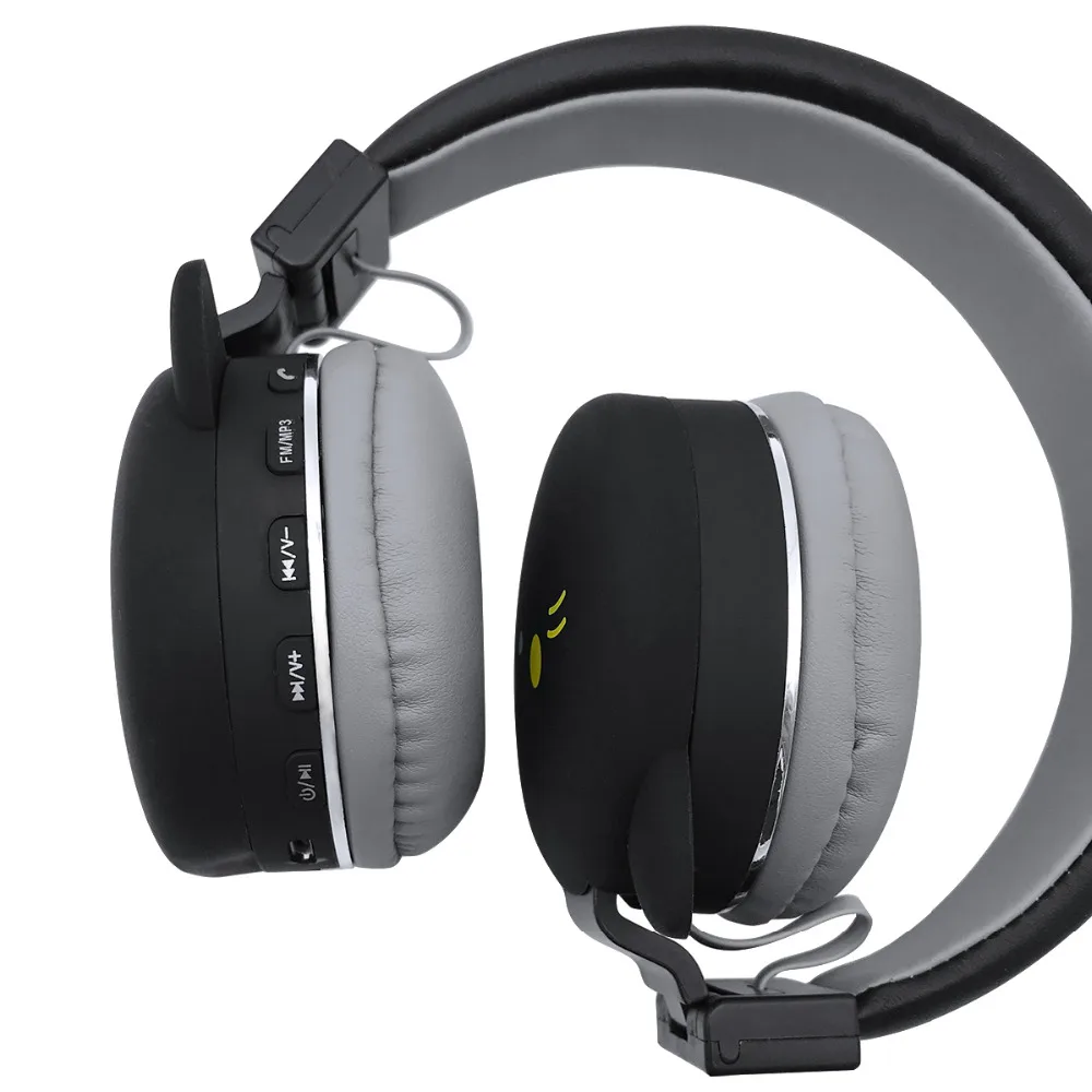 Новейшая черная кошка кролик Bluetooth наушники Беспроводная музыкальная гарнитура игровые наушники для iPhone X samsung подарки на день рождения