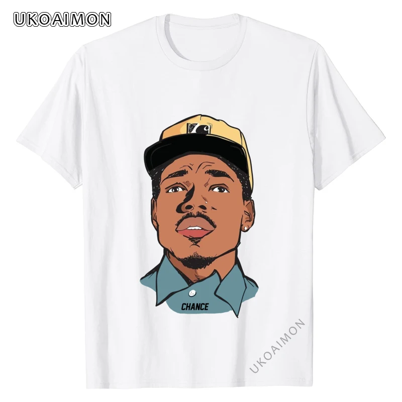 

New Arrival Chance The Rapper Handsome Boy Leisure Simple Style T-Shirt Street Autumn T Shirt Europe Round Neck Tees Prevalent
