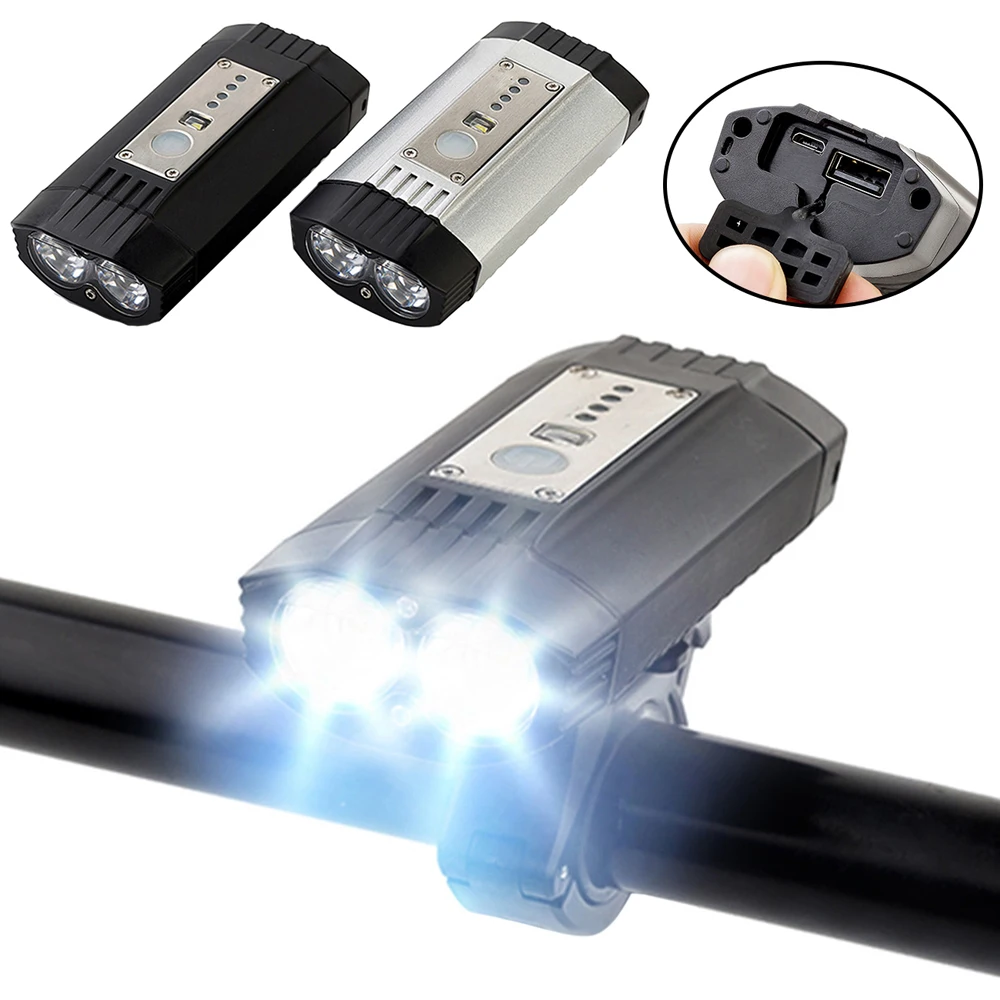 

Фара велосипедная аккумуляторная с зарядкой от USB