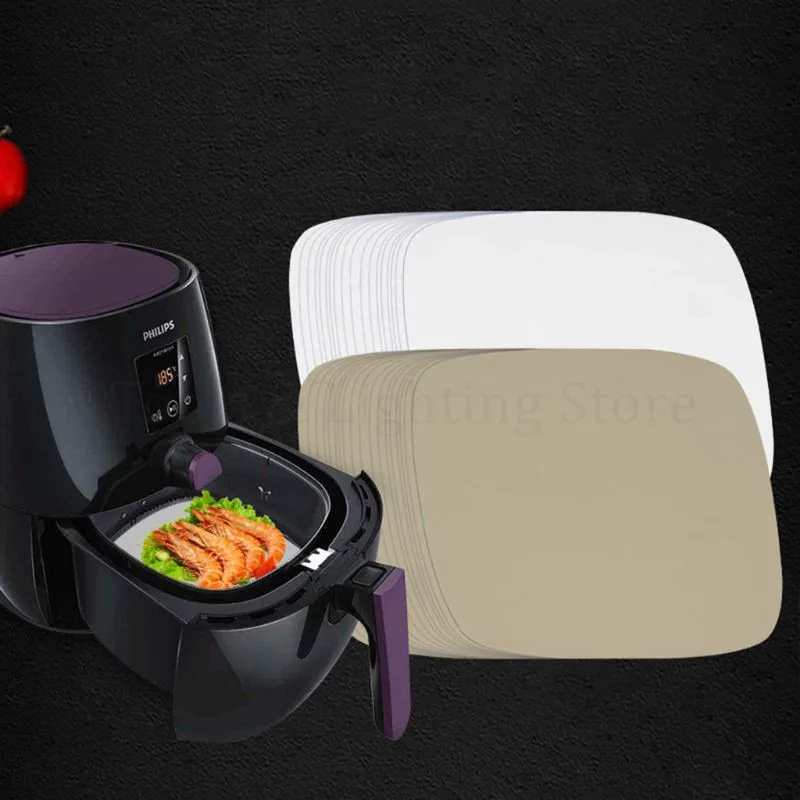 100 шт. термостойкие листы для фритюрницы|Прочие инструменты барбекю| |