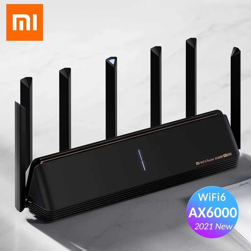 

Роутер Xiaomi Mi AIoT, AX6000, 512 Мб/с, WiFi6 6