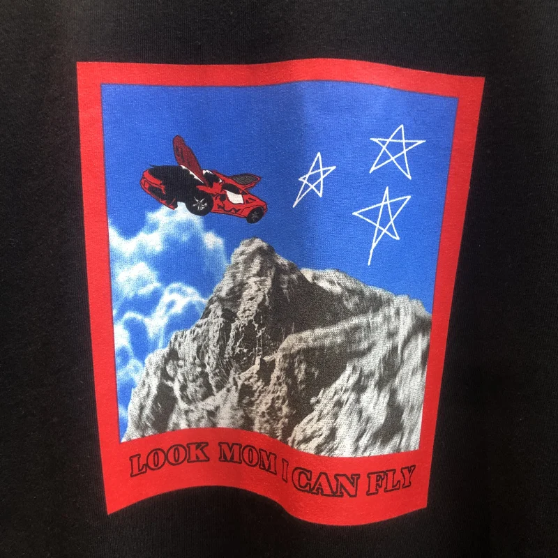 

London Live Cactus Jack Travis Scott T shirt Men Women British Flag Top Tee men clothing oversized harajuku