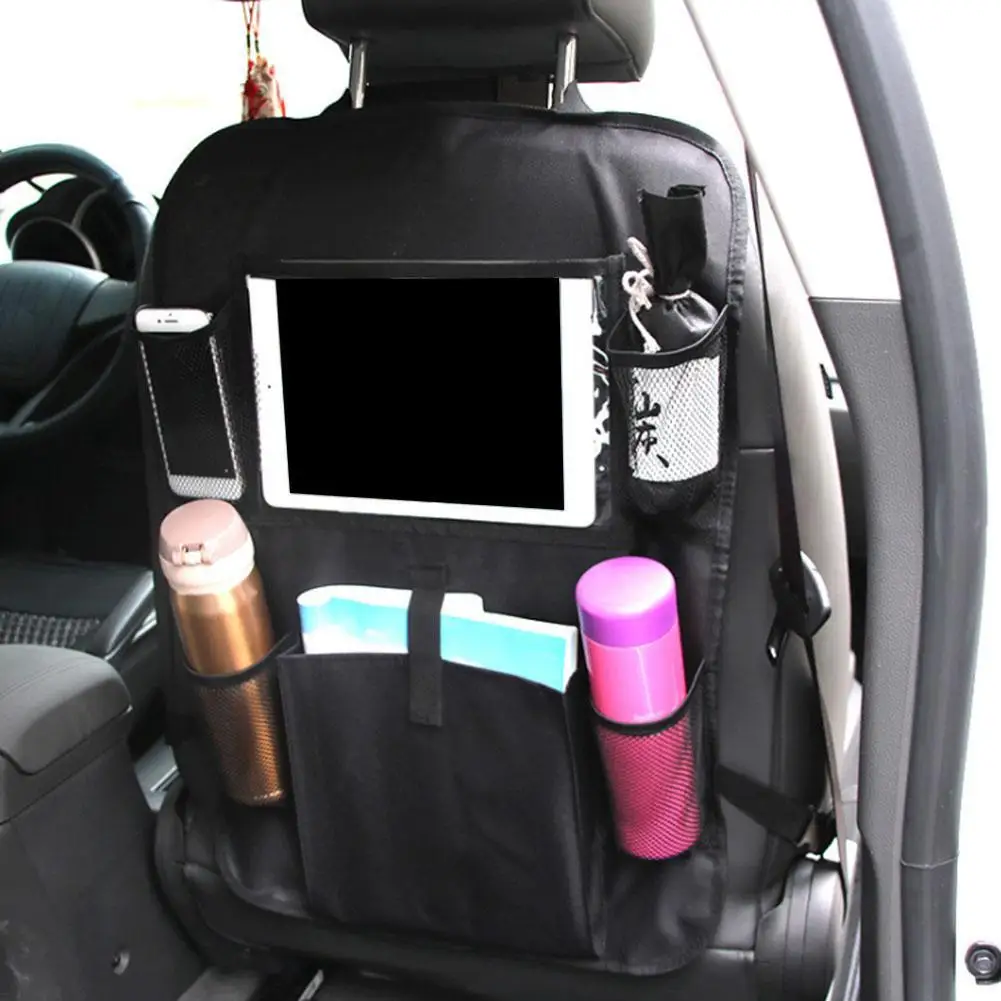 

Car Back Seat Multi Pockets Storage Bag Pouch Backseat Organizer Accessories Automobiles Stowing Tidying
