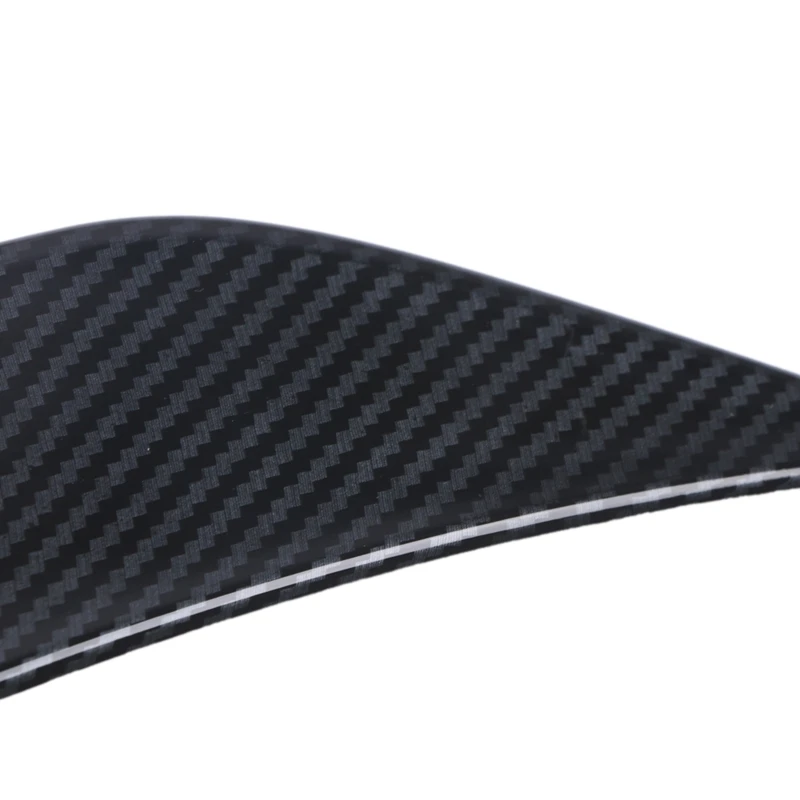 

Car Rear Bumper Spoiler for Honda Fit 2021 Carbon Fiber Pattern Fog Lights Decorative Cover