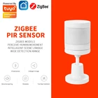 Датчик движения Tuya ZigBee PIR, уличный датчик присутствия человека с креплением, с Поддержкой Smart Life, Alexa, Google Home