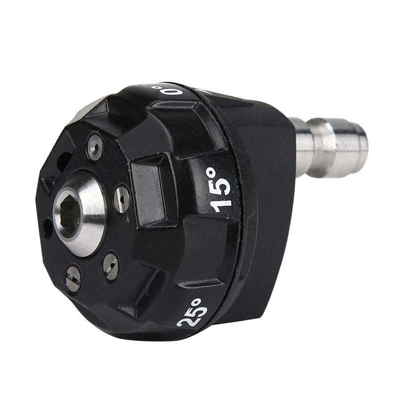 

Pressure Washer 6-In-1 Spray Nozzle Tip, Quick Change Over And Easy Adjustable Patterns, 1/4In Quick Connector Max 4000 Psi