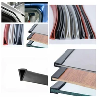 1mpack car door strips rubber edge protective strips side doors mouldings adhesive scratch protector vehicle for cars auto