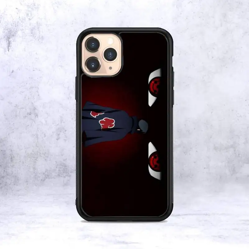 

Anime Naruto Kakashi Sasuke Sharingan 7 Phone Case for iPhone 12 mini 11 pro XS Max X XR 6 7 8 plus SE20 TPU silicon cover