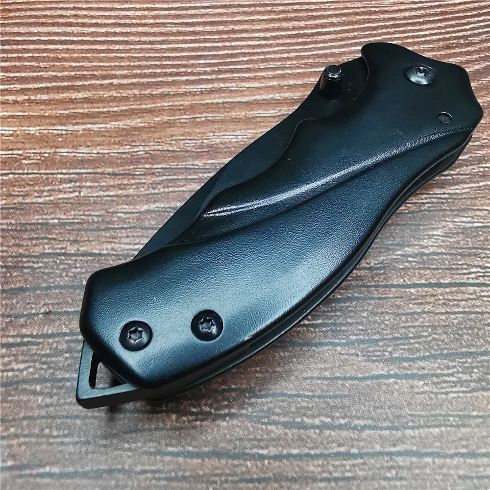 Тактический складной нож карманный быстрооткрывающийся стальной клинок из