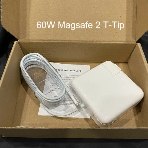 

New Working Magsafe 2 60W 16.5V 3.65A T tip Laptop power adapter charger for apple Macbook pro 13" A1435 A1425 A1502 A1465