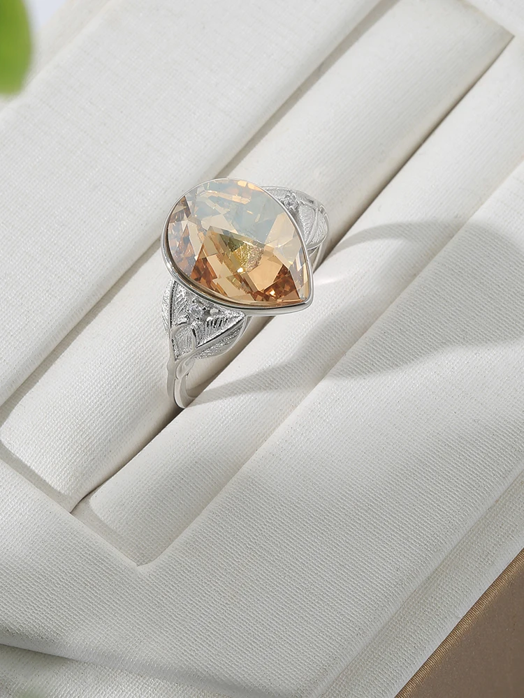 Женские Классические кольца Neoglory простого дизайна из стерлингового серебра 925