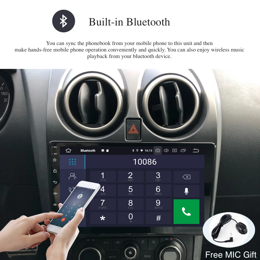 Android 9,0 2 Din gps Мультимедиа для Nissan Qashqai 2008-2013 J10 Автомагнитола PX6 DSP ips HDMI 4 Гб+ 64 Гб RDS wifi BT USB карта